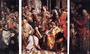 Frans Francken II Jesus among the Doctors oil painting on canvas